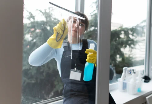 Nettoyage de vitres intérieures et extérieures à Châtonnay